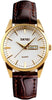 Brown Strap*Gold Case*White Dial