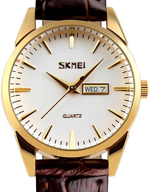 Load image into Gallery viewer, Women'S Watches for Ladies Female Black Leather Band Waterproof Fashion Casual Simple Dress Quartz Analog Day Date Calendar Business Light Wrist Watch Wife Girls Gifts
