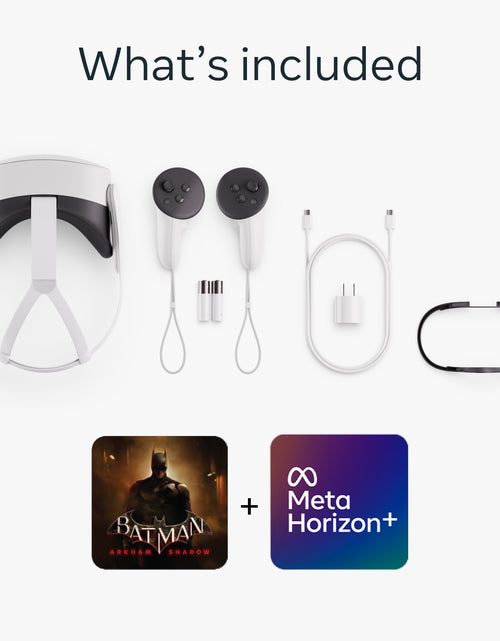 Load image into Gallery viewer, Quest 3S 128 GB - Get Batman: Arkham Shadow and 3-Month Trial of  Horizon+ Included - All-In-One Headset
