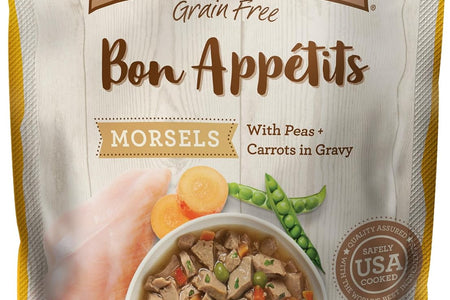 Purrfect Bistro Bon Appetits Grain Free Wet Cat Food Chicken Recipe Morsels in Gravy, 3 Ounce (Pack of 24)